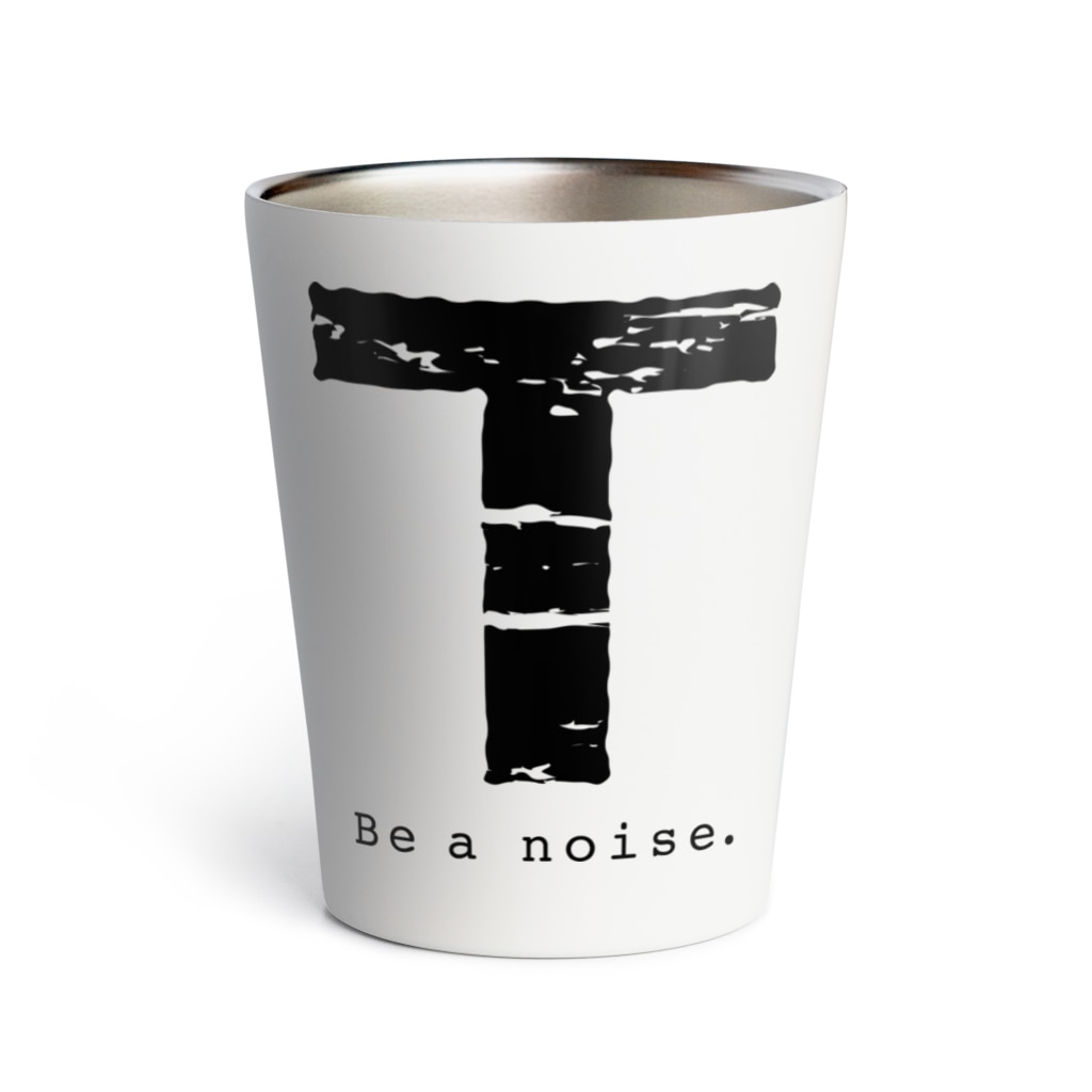 noisie_jpの【T】イニシャル × Be a noise. Thermo Tumbler