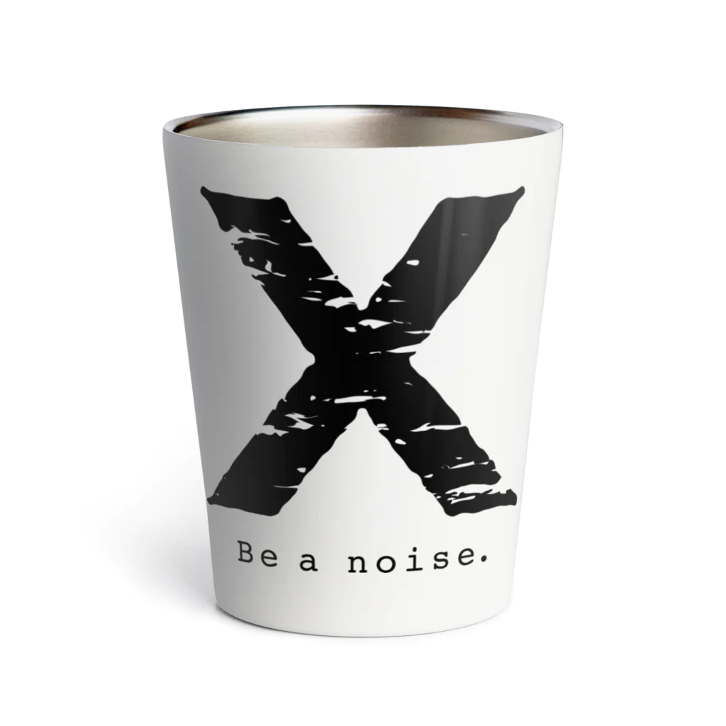noisie_jpの【X】イニシャル × Be a noise. Thermo Tumbler