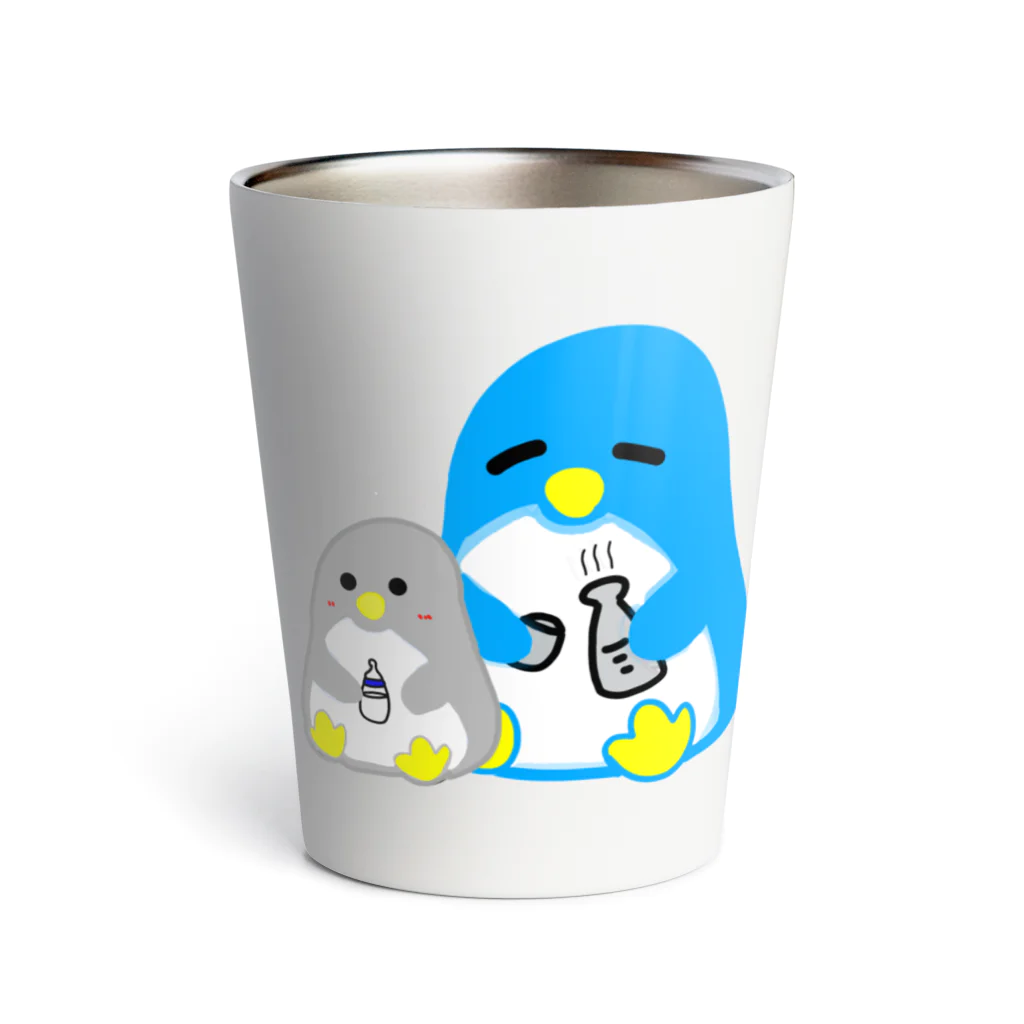 ほっとぺんぎん。のほっとぺんぎん&みるくぺんぎん Thermo Tumbler