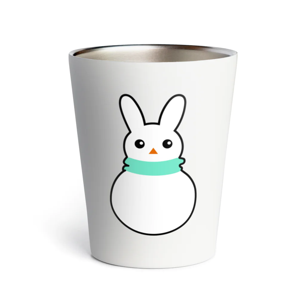 Rabbitflowerのうさだるま Thermo Tumbler