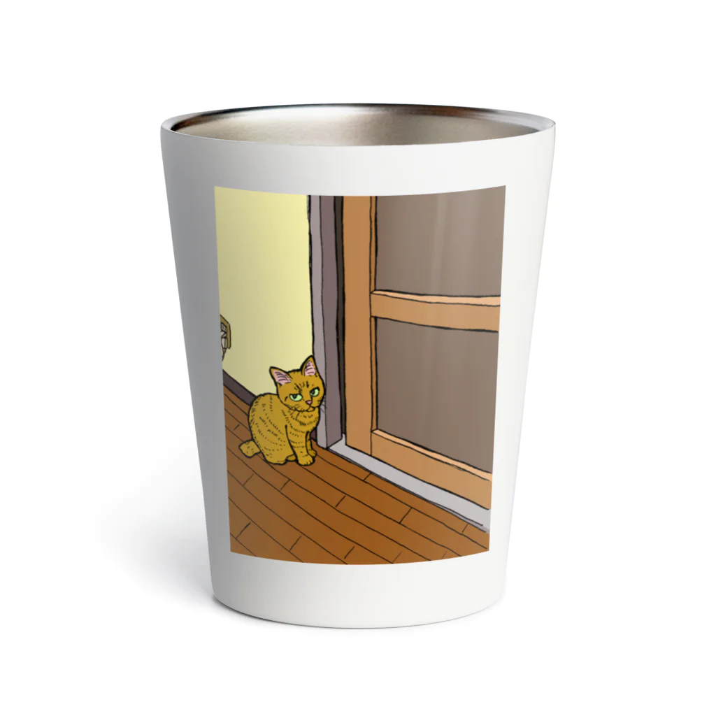 toru_utsunomiyaの猫のななちゃん Thermo Tumbler