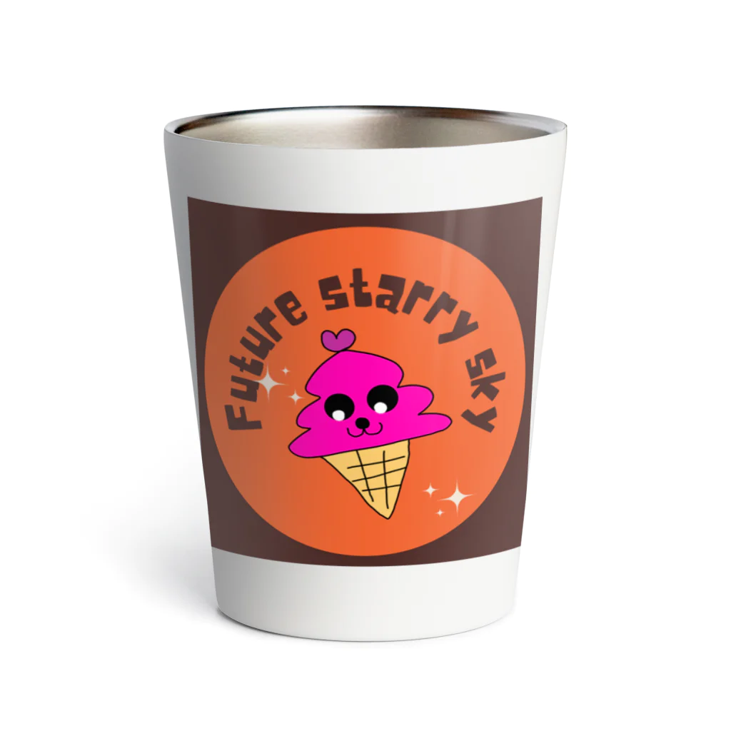 Future Starry Skyの苺ソフトクリーム🍓 Thermo Tumbler