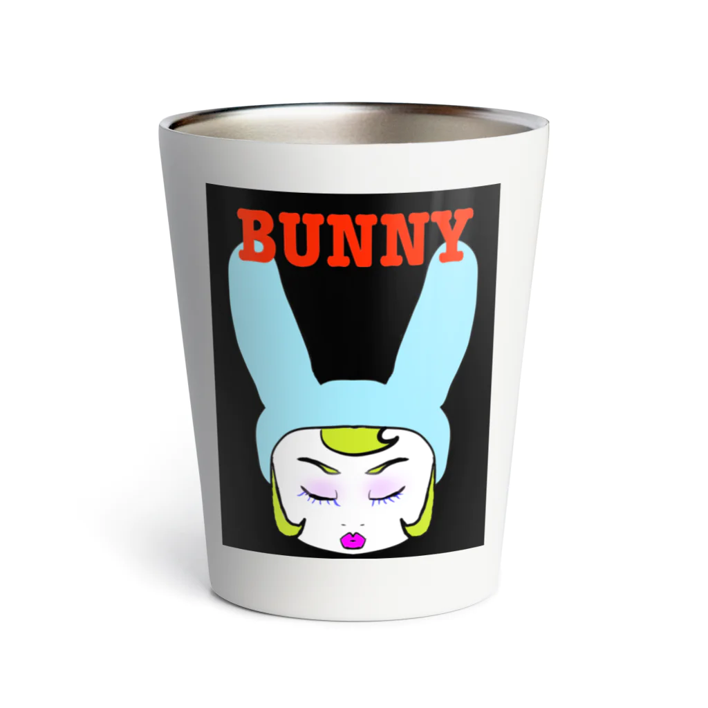 mamo〜のBunny girl Thermo Tumbler