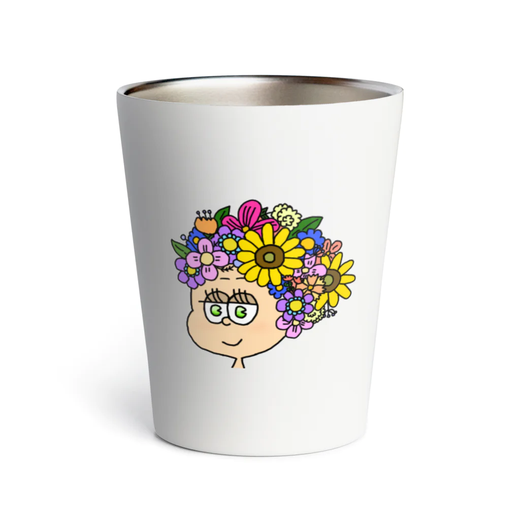 AYA_soundのflower girl Thermo Tumbler