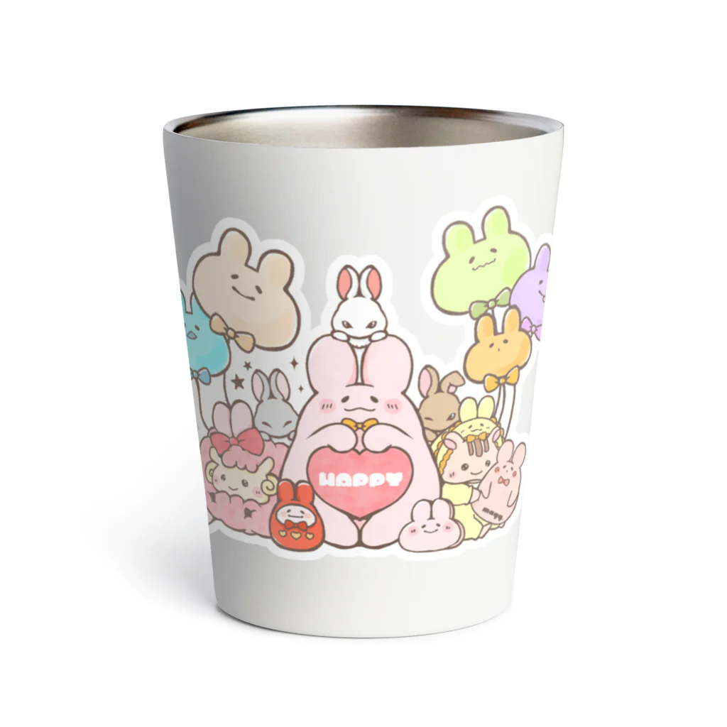 Cagelam(かげらむ)のhappiness comes around. Thermo Tumbler