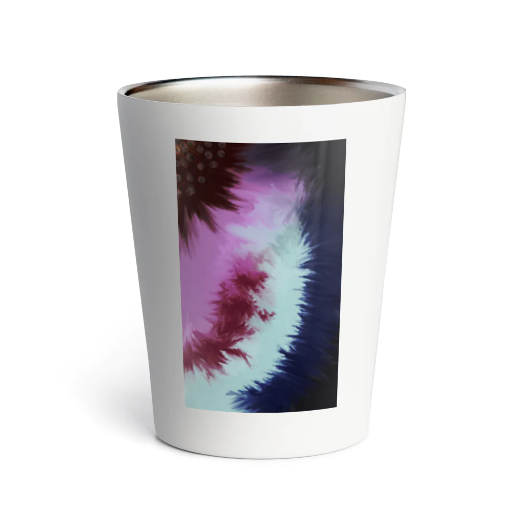 SOCIALMISTAKEの秋桜 Thermo Tumbler