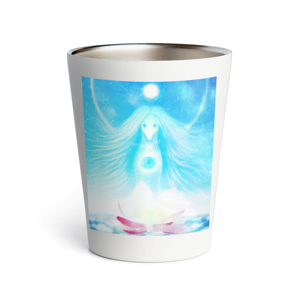 空間ペインター芳賀健太のアマビエの祈り～HANA～ Thermo Tumbler