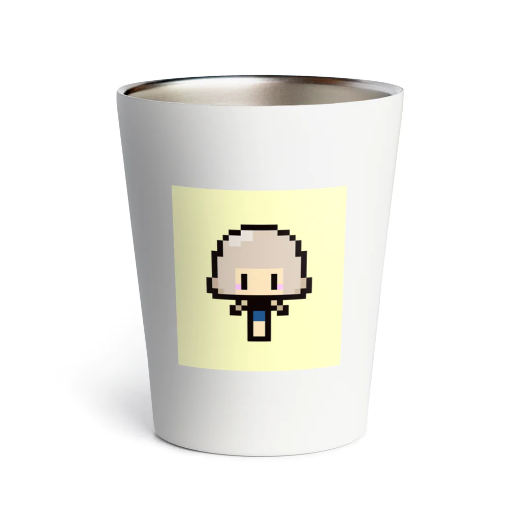 なかにしゲームス公式グッズ屋さんのなかにしのドット絵 Thermo Tumbler