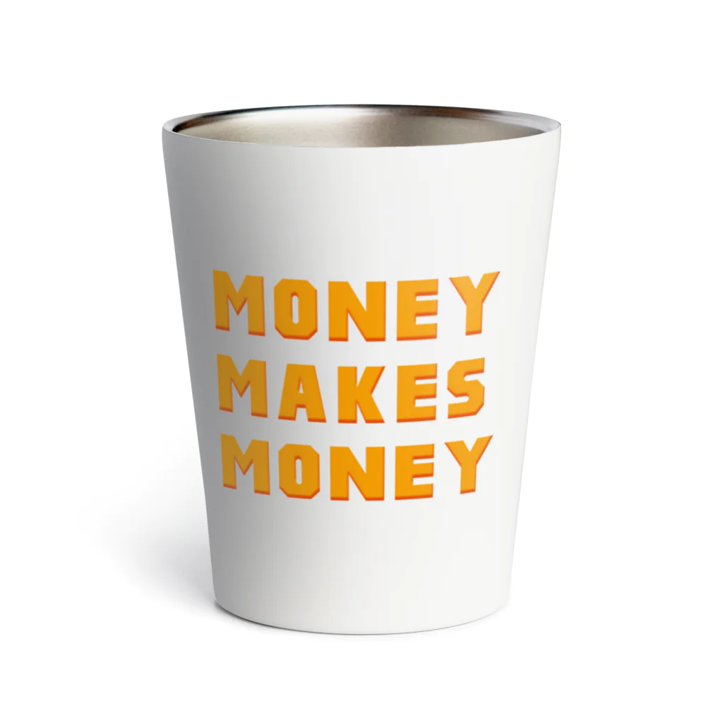 MoneyMakesMoneyのMoneyMakesMoney logo Thermo Tumbler