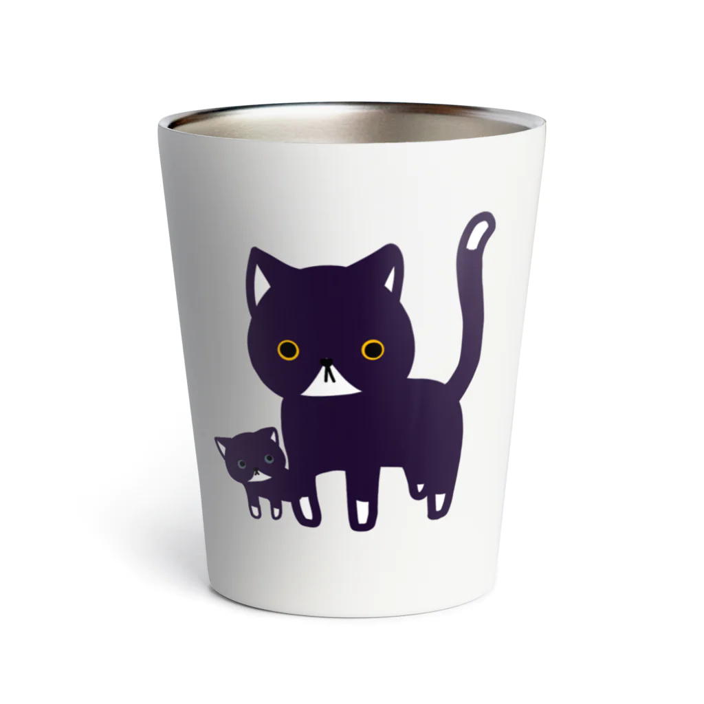 のほほん屋のねこのおやこ Thermo Tumbler