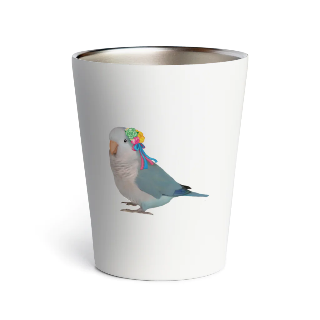 aco(아코)のオキナインコちゃん Thermo Tumbler