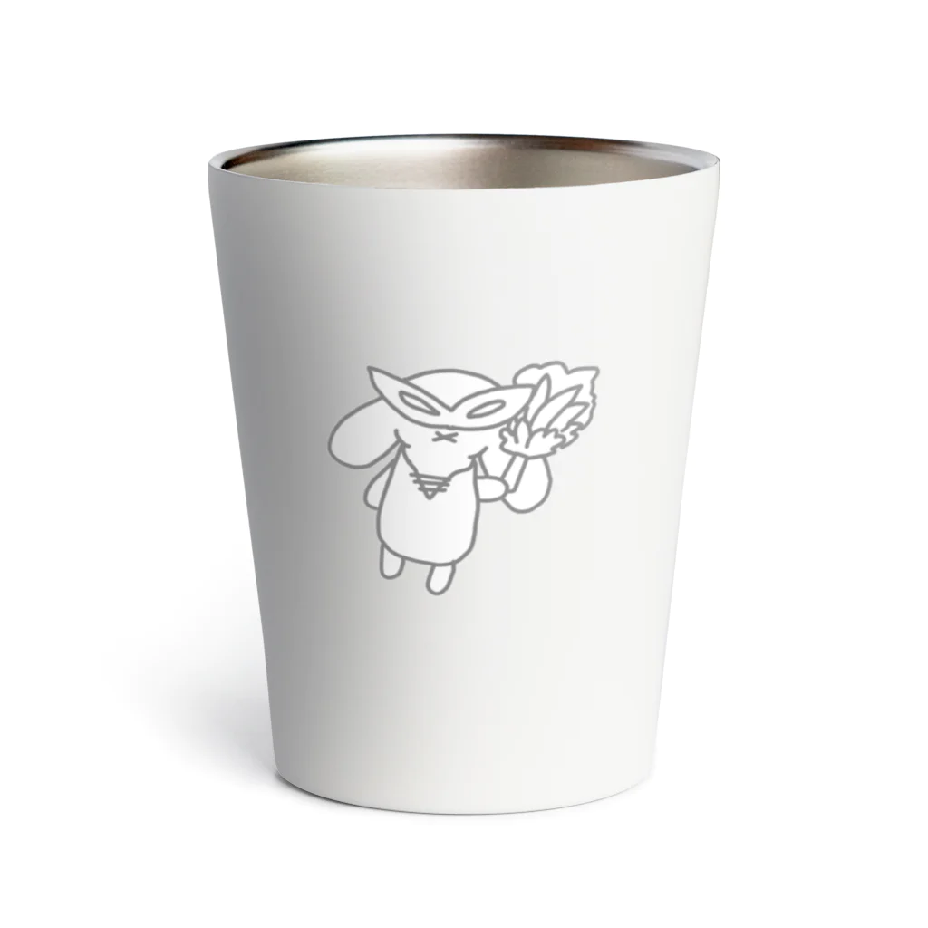 coffee_inkの女王様のタイへーちゃん(白) Thermo Tumbler