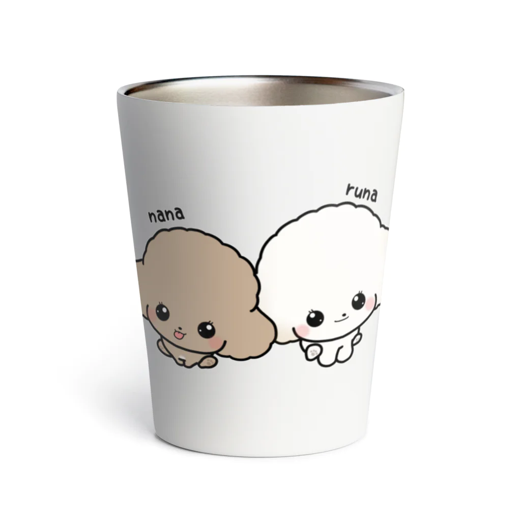 pote©o*  ハンドメイドドッグウェアのnana&runa Thermo Tumbler