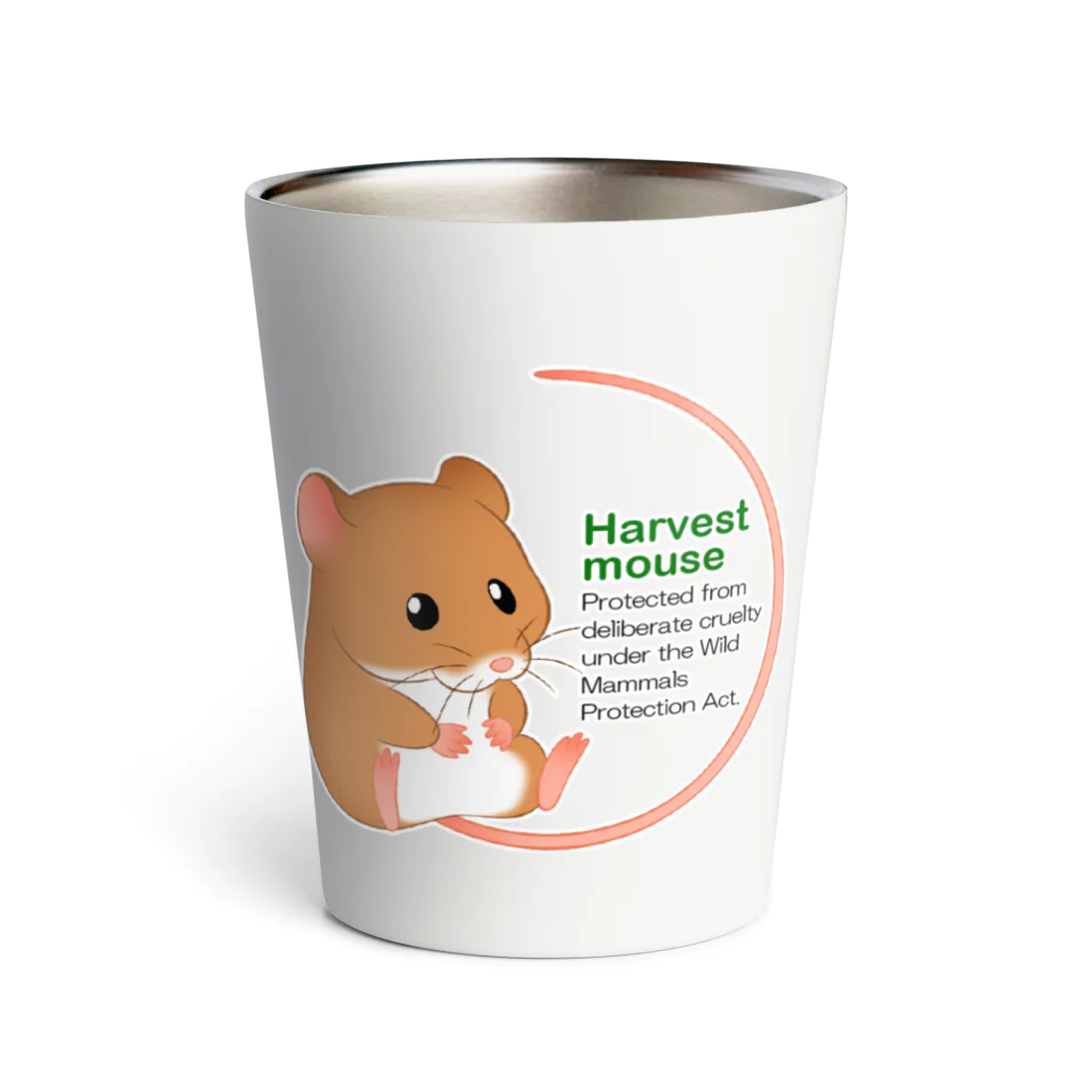 ヒカルのお店のHarvest mouse(カヤネズミ) サーモタンブラー