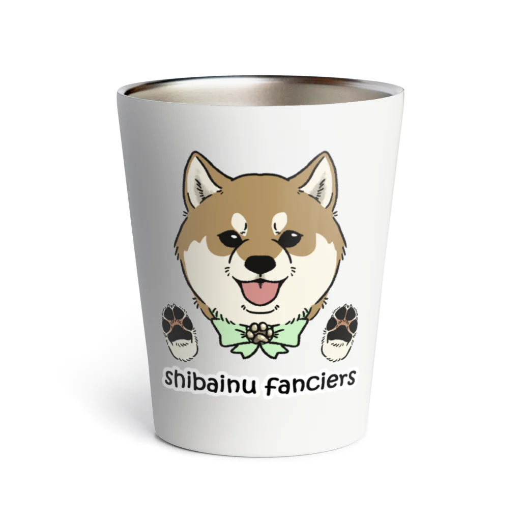 豆つぶのshiba-inu fanciers(赤柴) サーモタンブラー