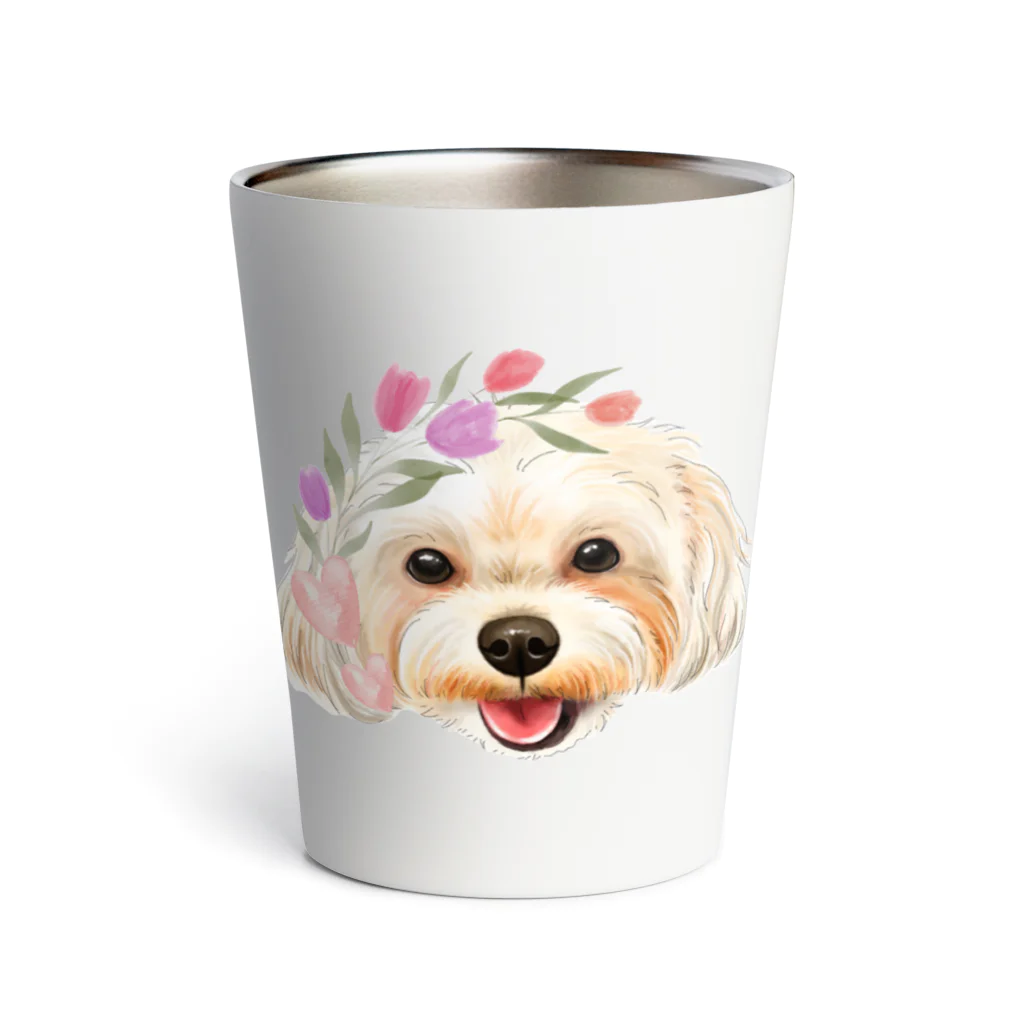 marutoraのwelpon犬 Thermo Tumbler