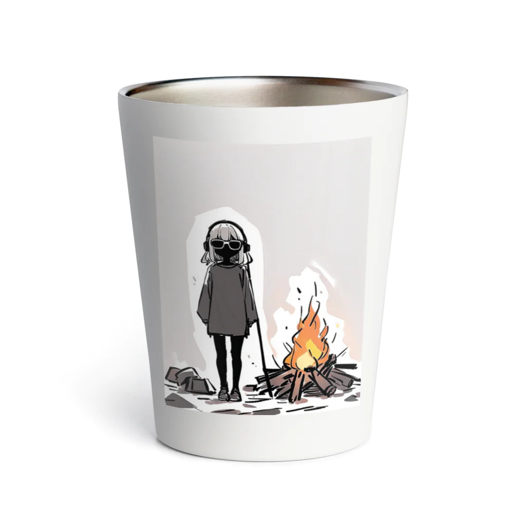 owl's shopのBonfire lit Thermo Tumbler