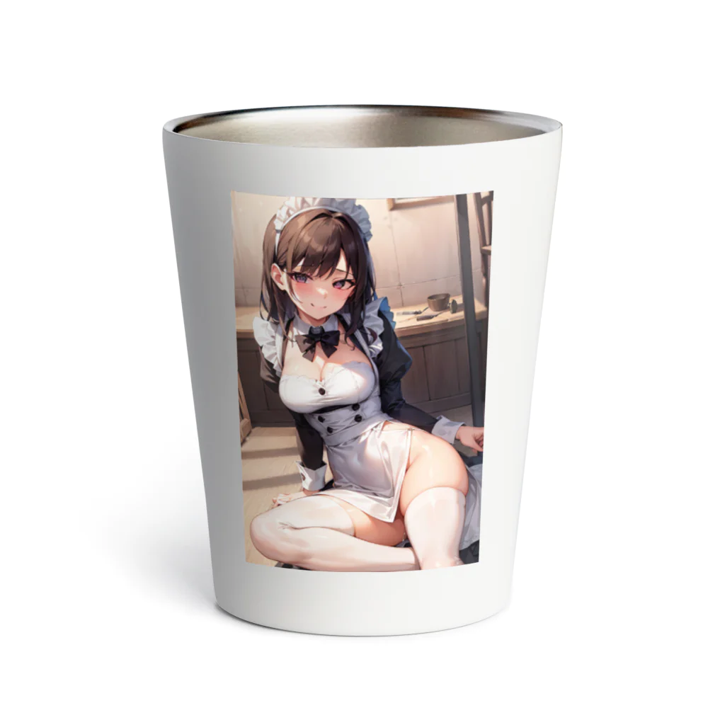 天乃鯱のメイドのお姉さん Thermo Tumbler