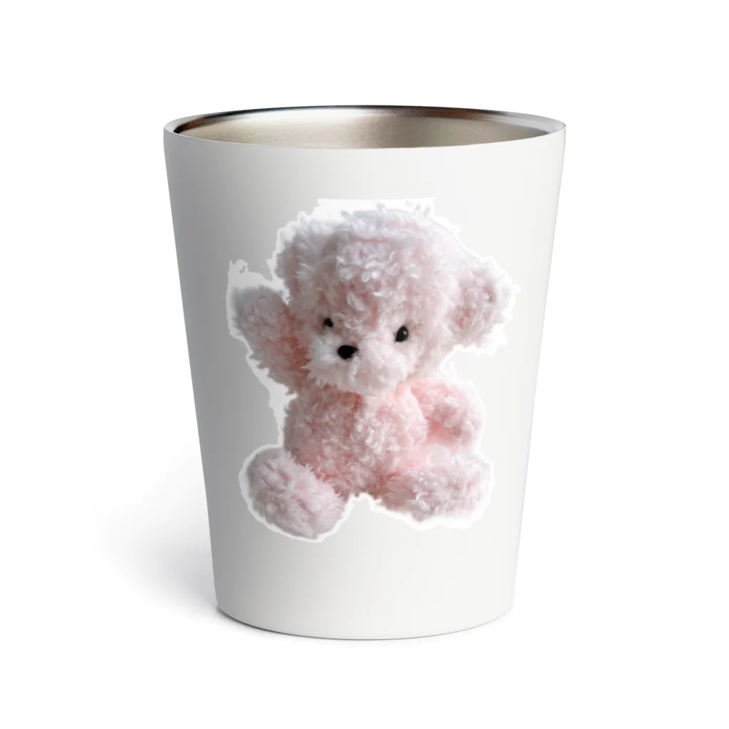 haruha工房のおすわりクマさん Thermo Tumbler