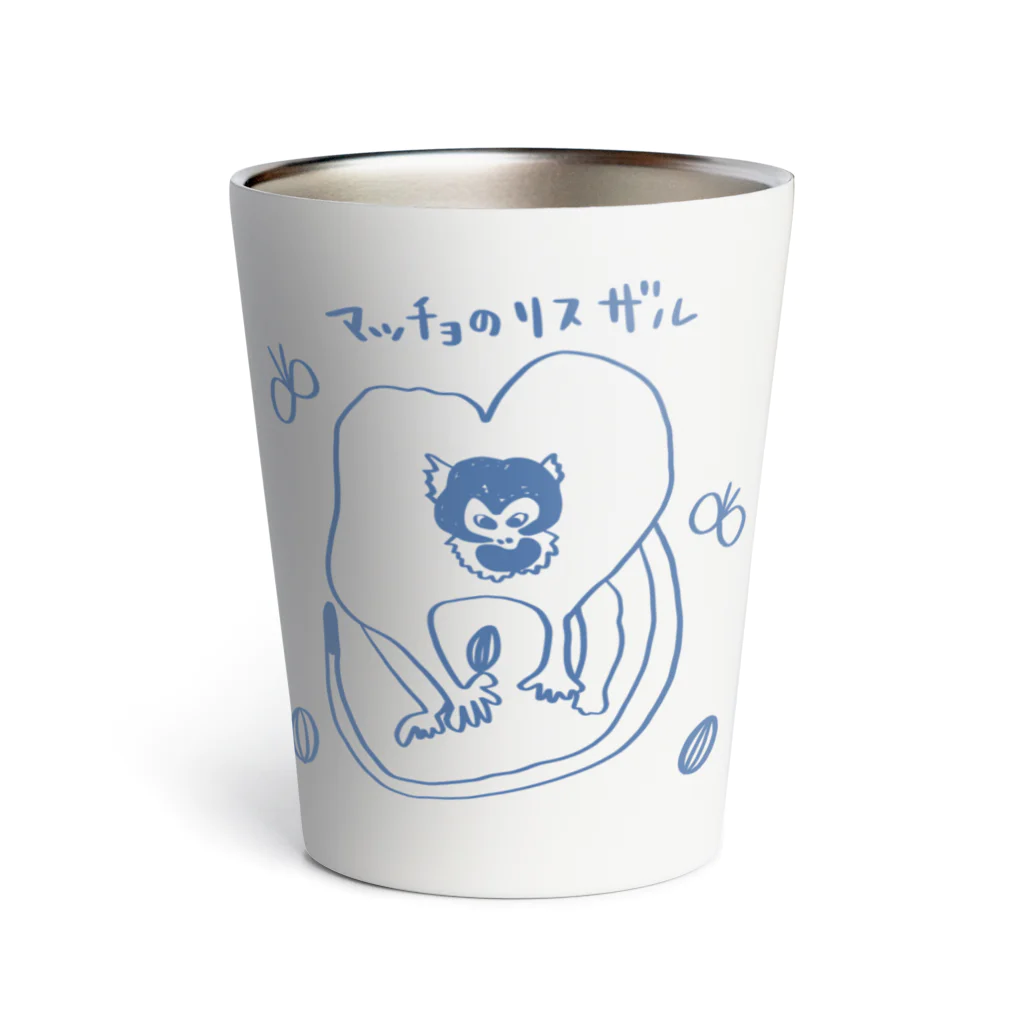 Fool and Kingのマッチョのリスザル Thermo Tumbler