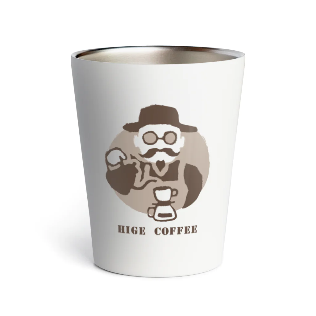 カスヤマチ子のHIGE COFFEE Thermo Tumbler