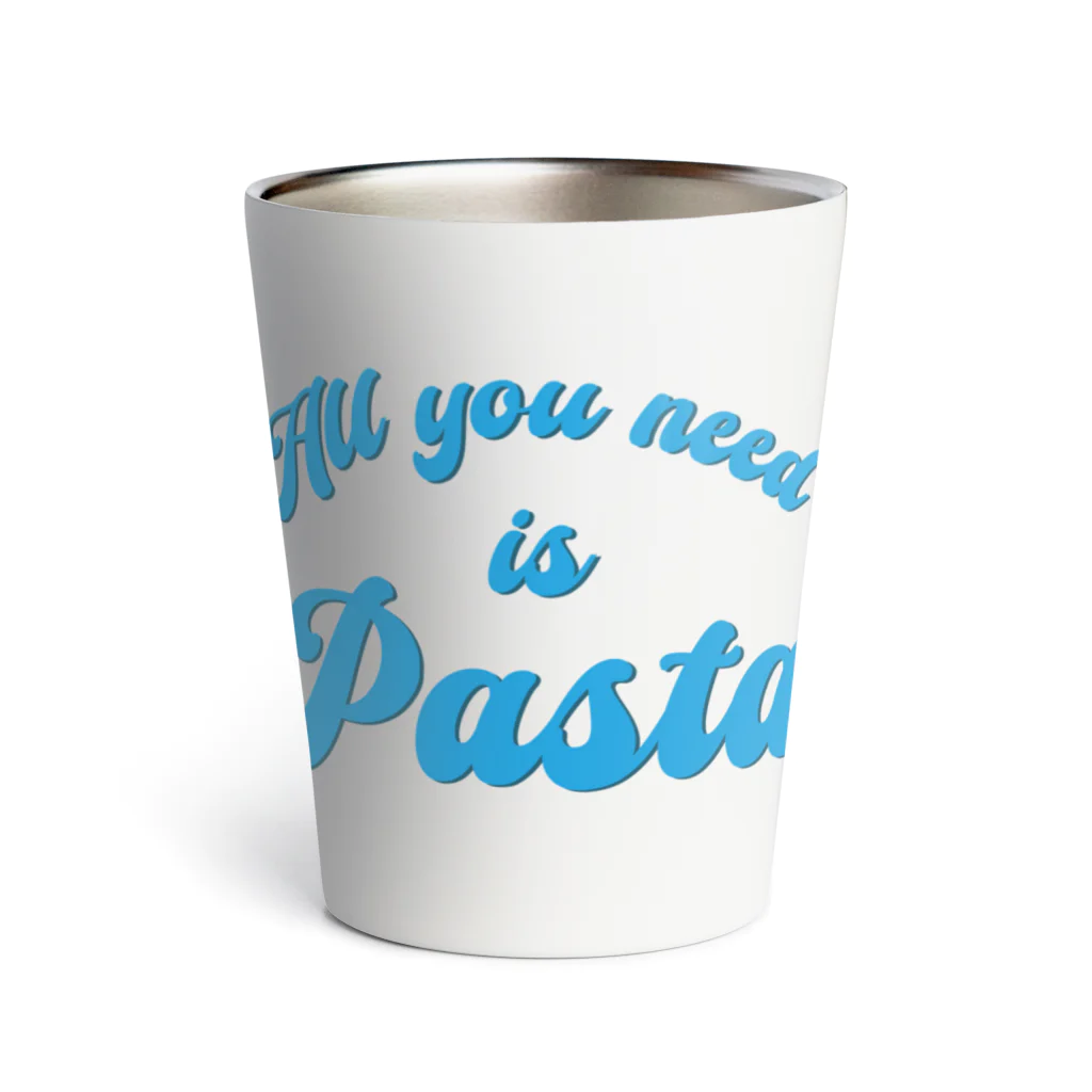 PastabuのAll you need is Pasta ※パスタは地球を救う Thermo Tumbler