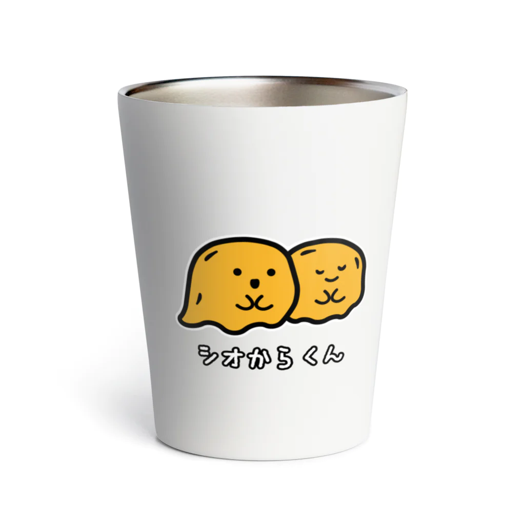 SS SHOP 【SOVL GOODS】のシオからくん Thermo Tumbler