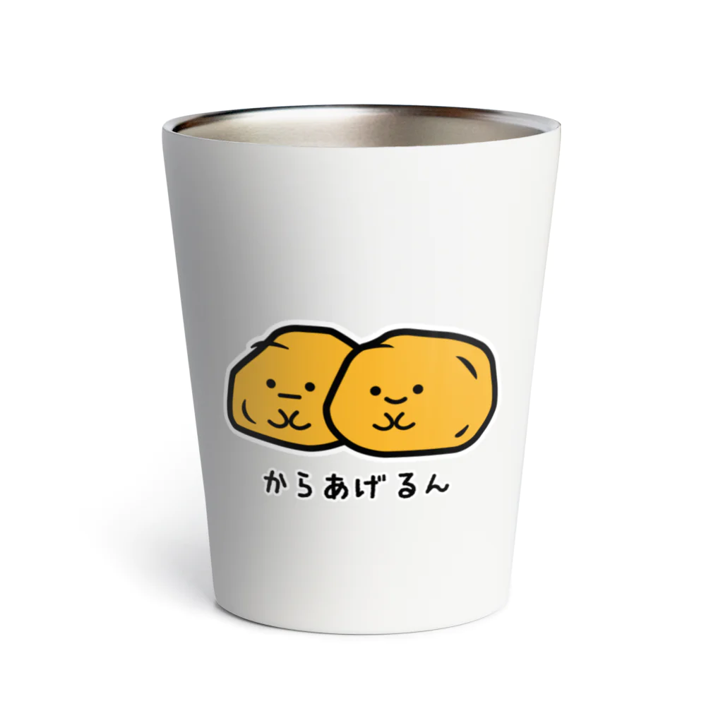 SS SHOP 【SOVL GOODS】のからあげるん Thermo Tumbler