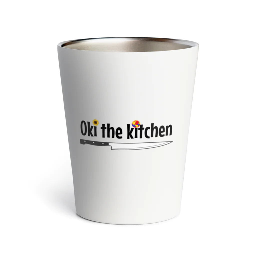 wrap. CollaborationのOki the kitchen サーモタンブラー