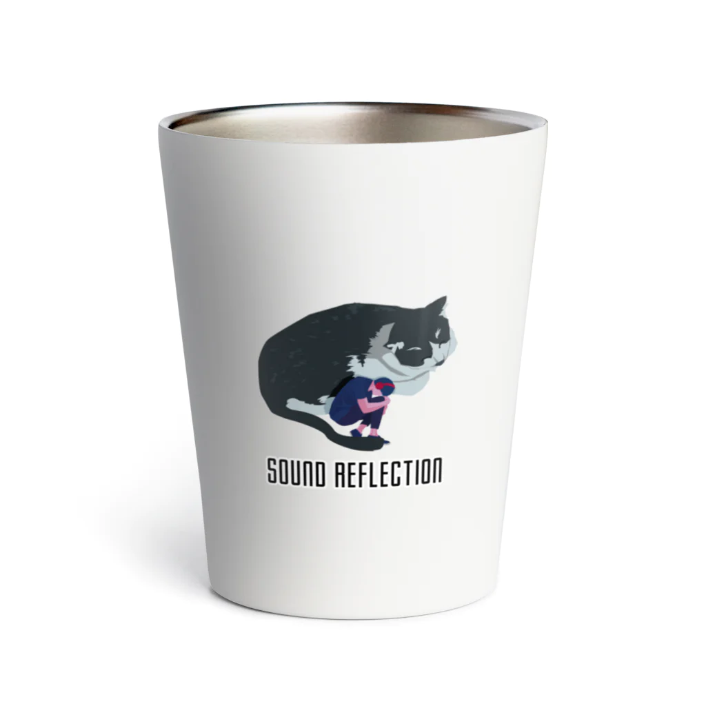 杜若 Tojaku｜Sound ReflectionのSound Reflection | FOREST CAT-Boy Thermo Tumbler