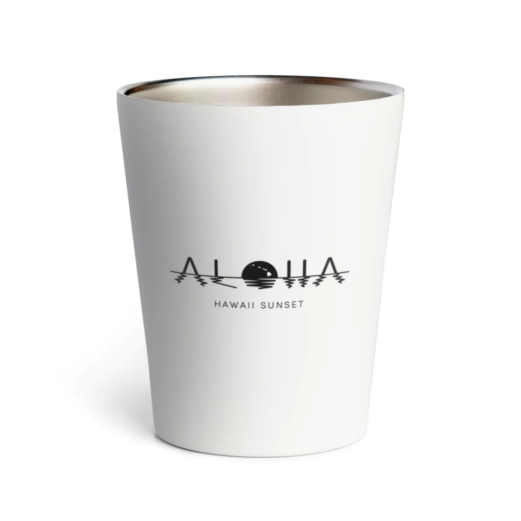 ALOHAのハワイのサンセット Thermo Tumbler