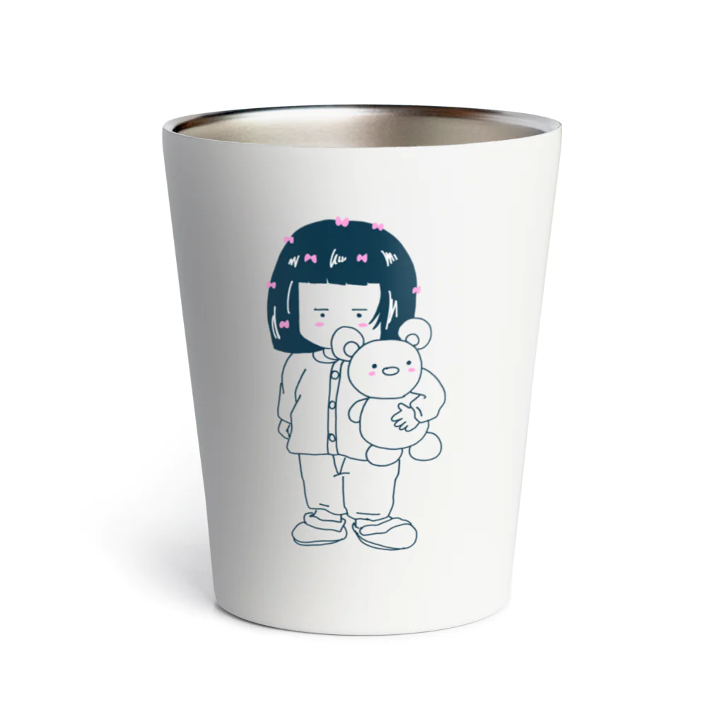 貞子やでのむーさん Thermo Tumbler