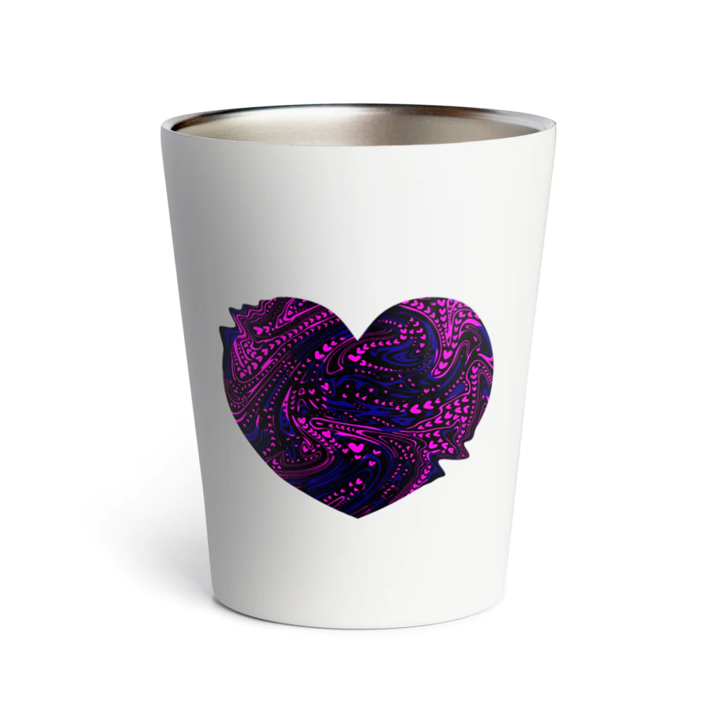 METEORの歪み気味LOVING Thermo Tumbler