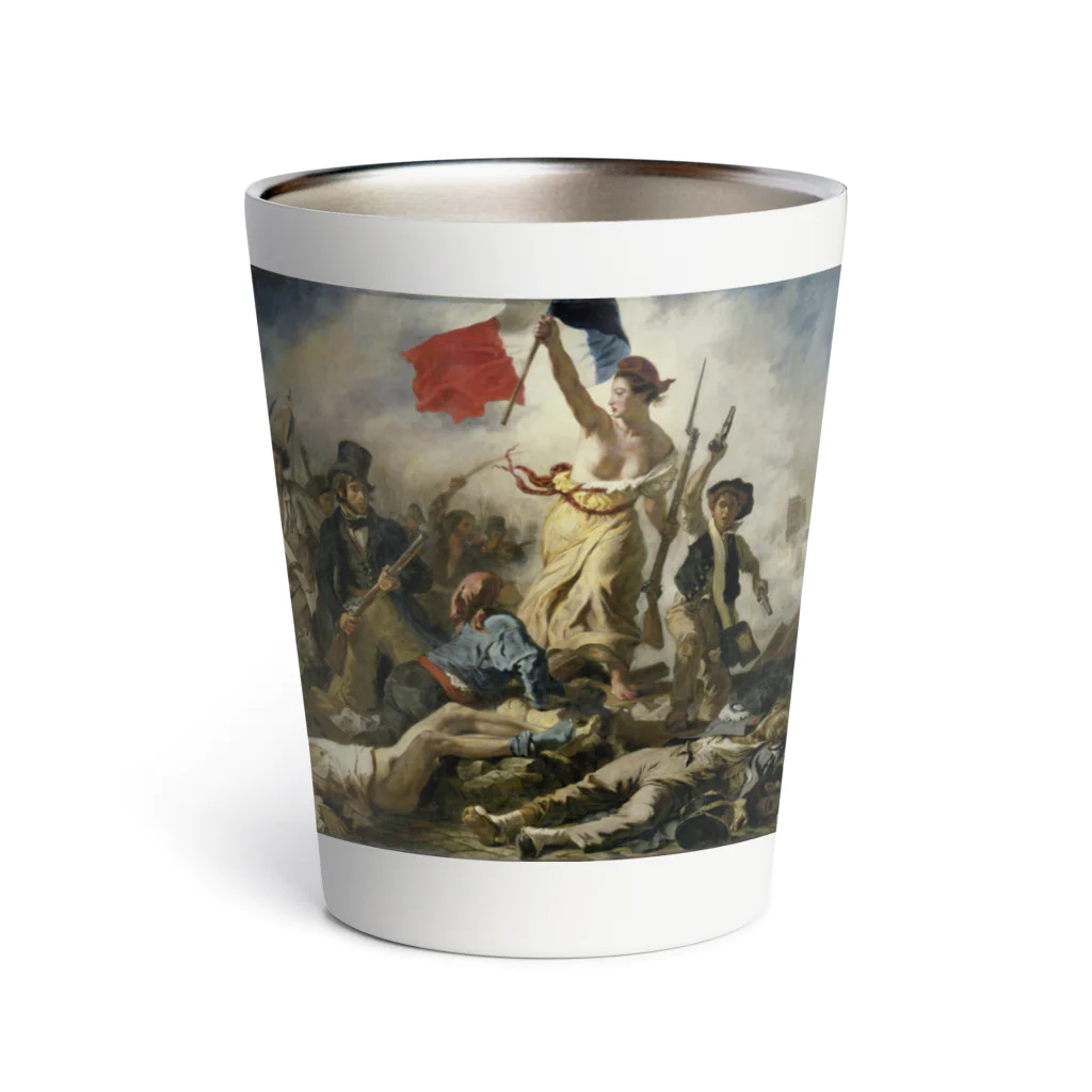 世界美術商店の民衆を導く自由の女神 / Liberty Leading the People Thermo Tumbler