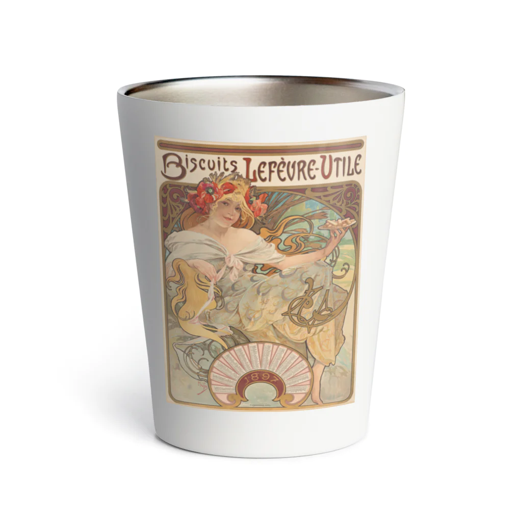 世界美術商店のルフェーヴル=ユティル・ビスケット / Biscuits Lefèvre-Utile Thermo Tumbler