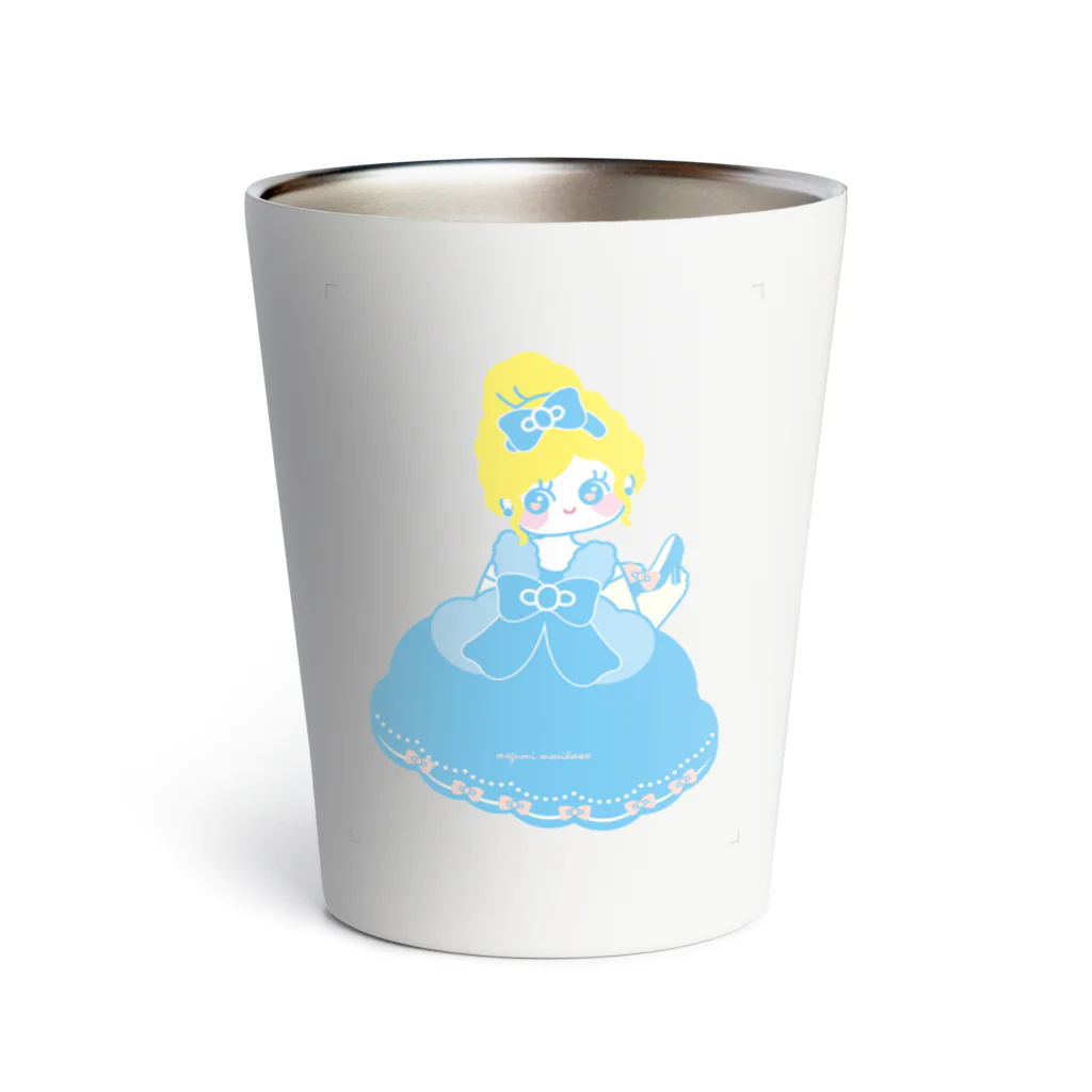 🎀りぼんぱ～ら～🎀のシンデレラとガラスの靴 Thermo Tumbler