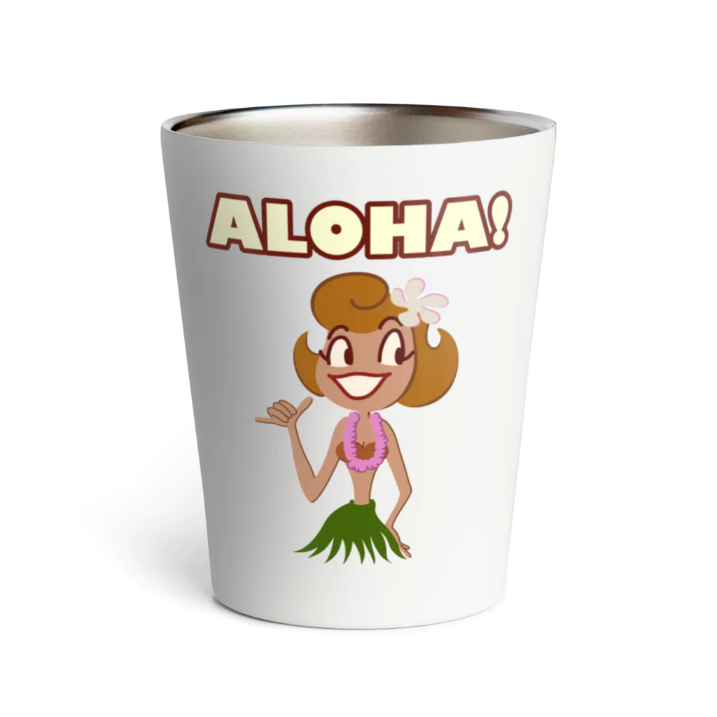 PPBOBBY13のALOHA Hula Girl Thermo Tumbler