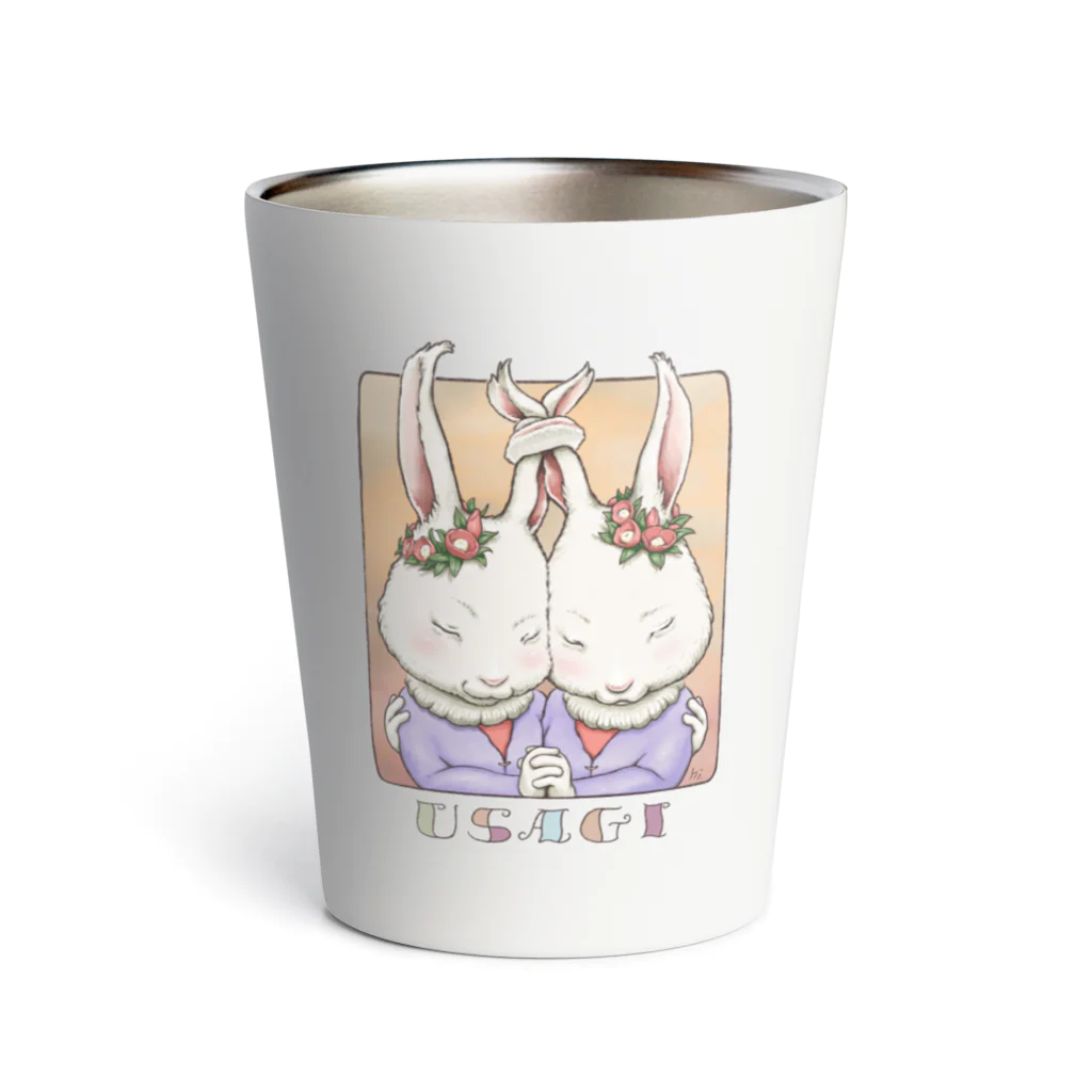 fusususuのうさぎ Thermo Tumbler