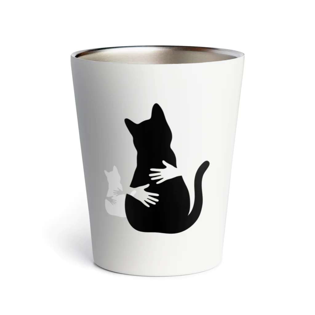 ヤマトナデシコのI ❤️CAT Thermo Tumbler