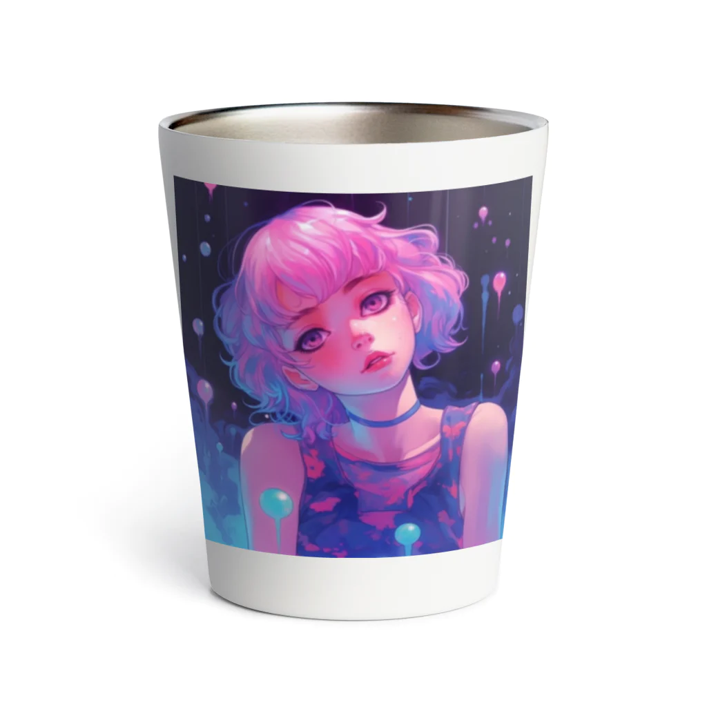 NEON CITYのネオンシティ シリーズ  サマーナイト Summer Night Thermo Tumbler