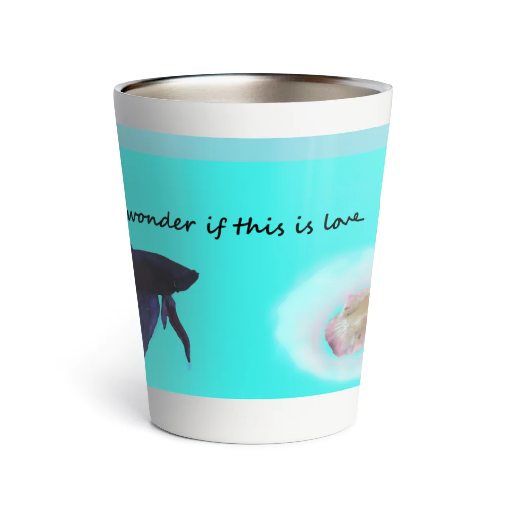 ♡BE HAPPY♡のこれが恋なのか・・・？ Thermo Tumbler