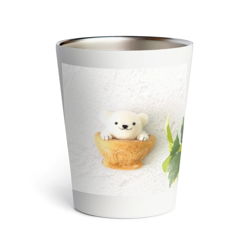 kumamia（くまみあ）のひょっこり！カフェオレ Thermo Tumbler