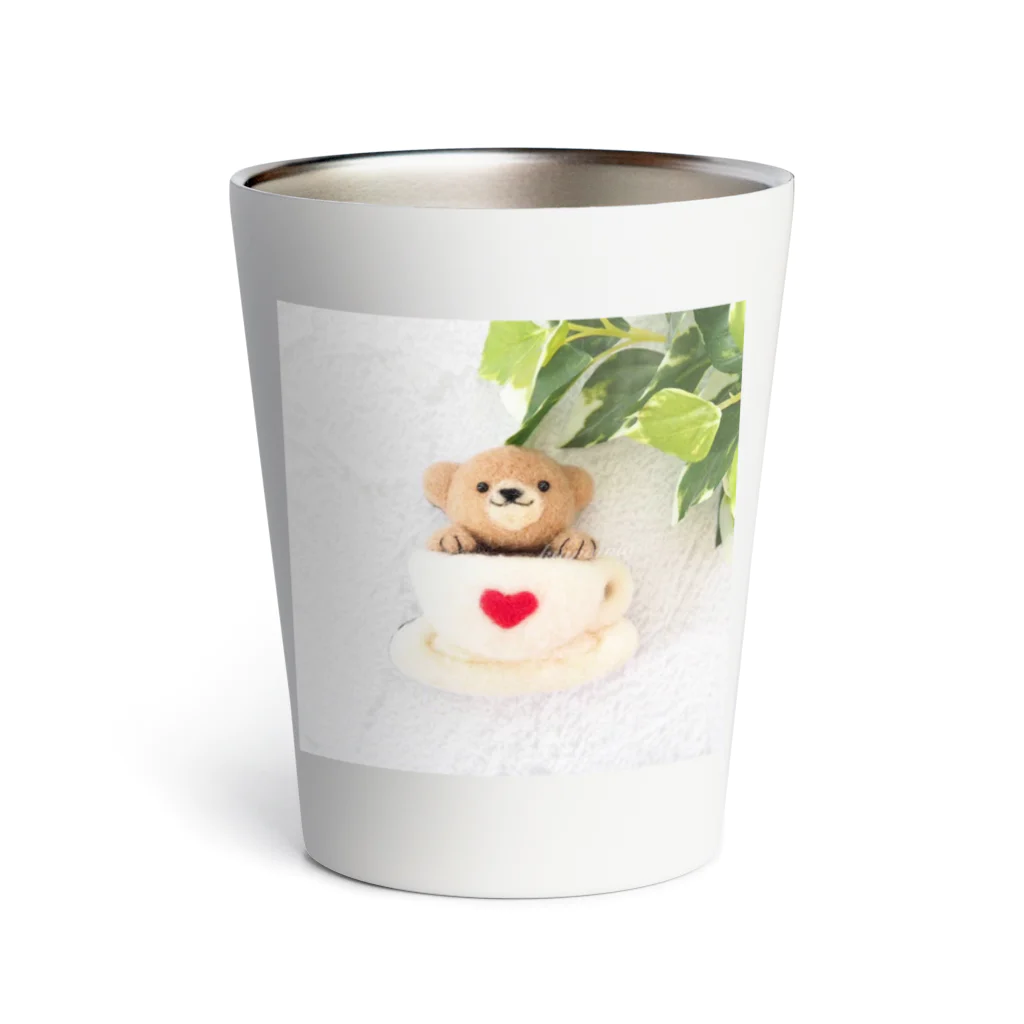 kumamia（くまみあ）のひょっこり！ホットコーヒー Thermo Tumbler