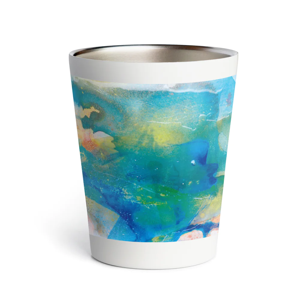 Art Room SunSの粟国島　ナポレオンフィッシュ Thermo Tumbler