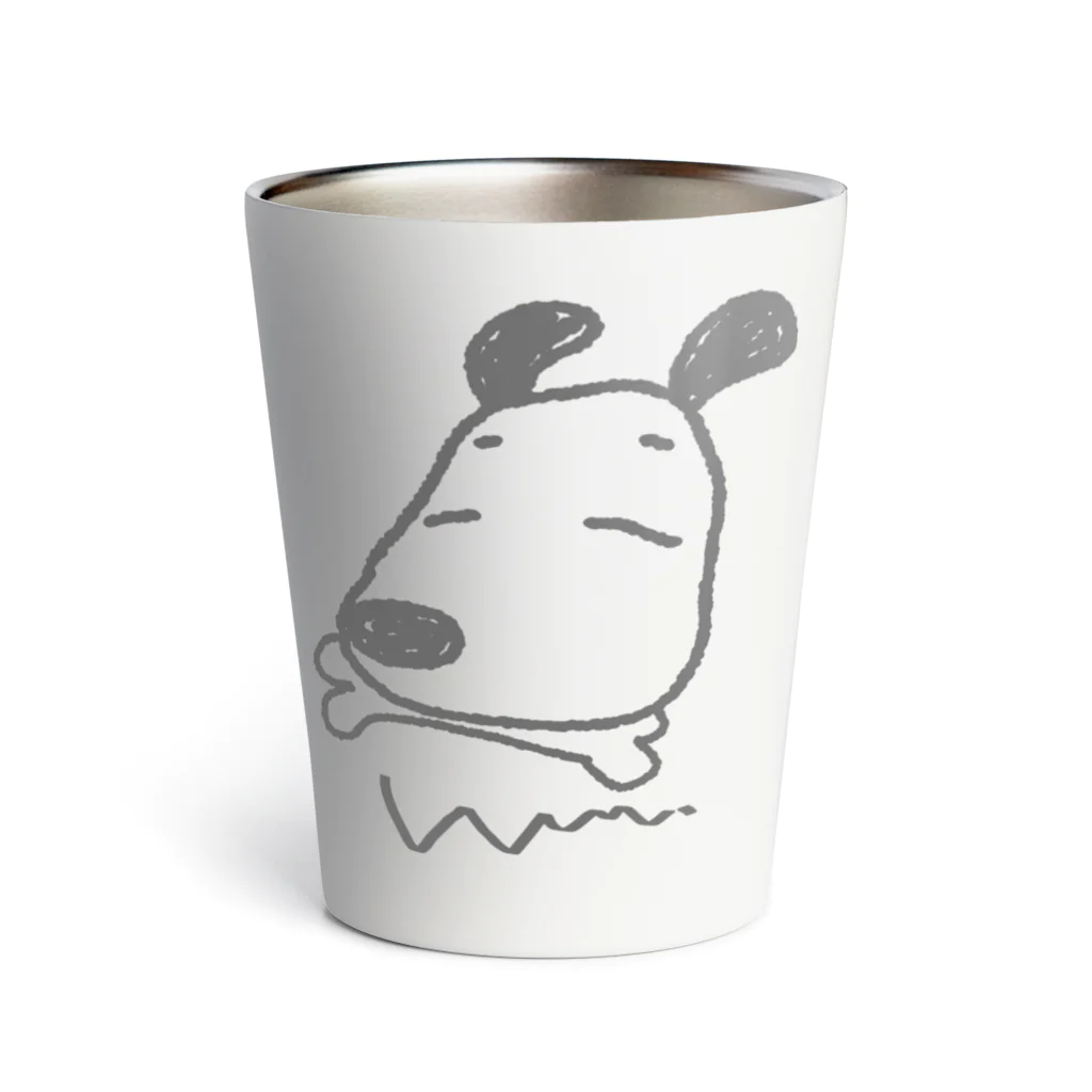 Rust's shopの幸せそうなイヌ Thermo Tumbler