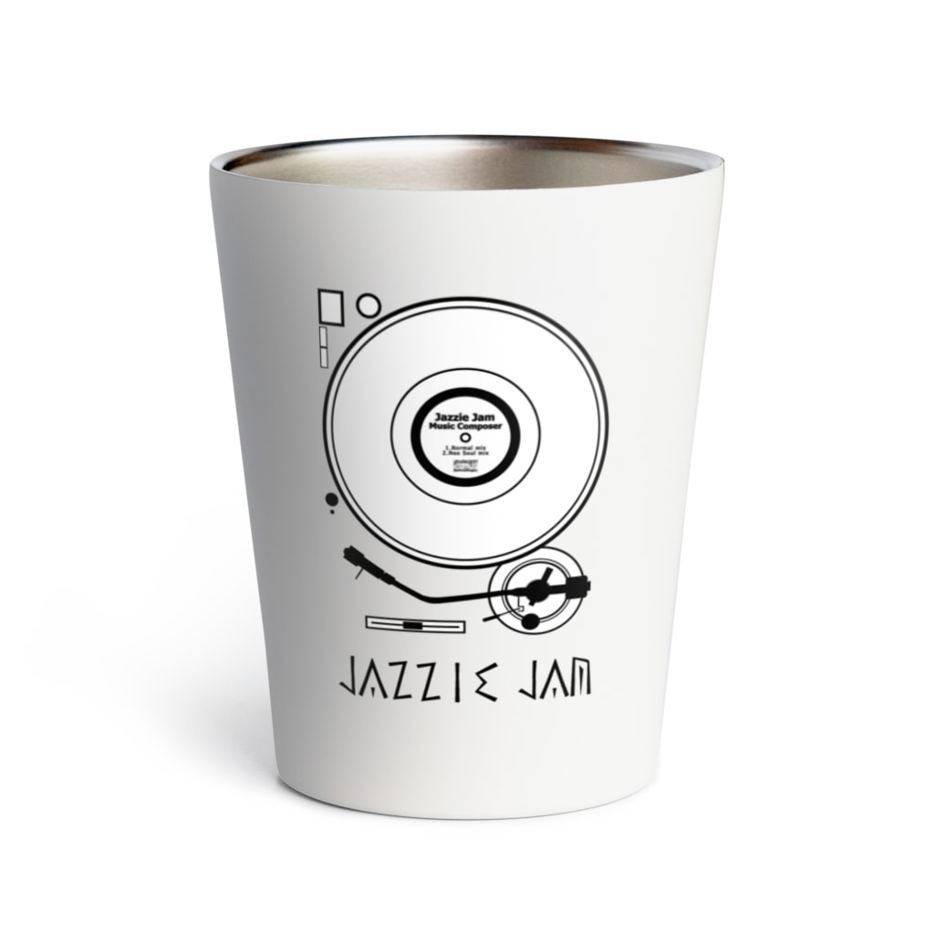United Sweet Soul | Official MerchのJazzie Jam Logo#04 Black Thermo Tumbler