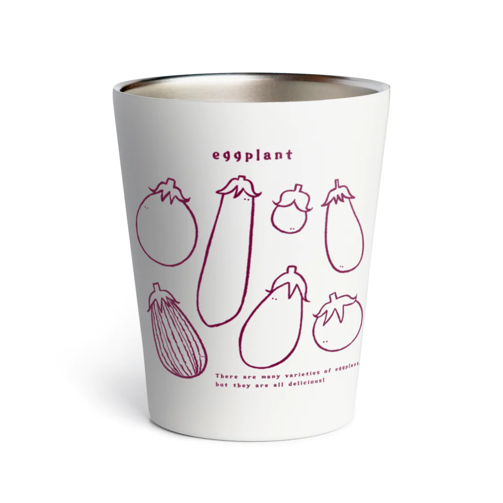 Aランチサラダ付SHOPの夏のeggplantさん1 Thermo Tumbler