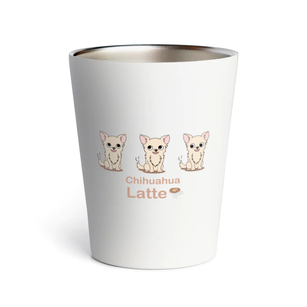 Bordercollie Streetのch-latte5 Thermo Tumbler