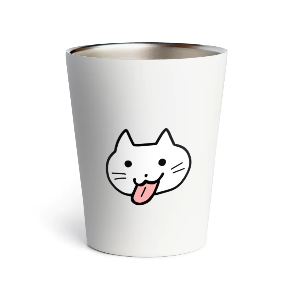 しおらーめんのあっかんべーねこ Thermo Tumbler