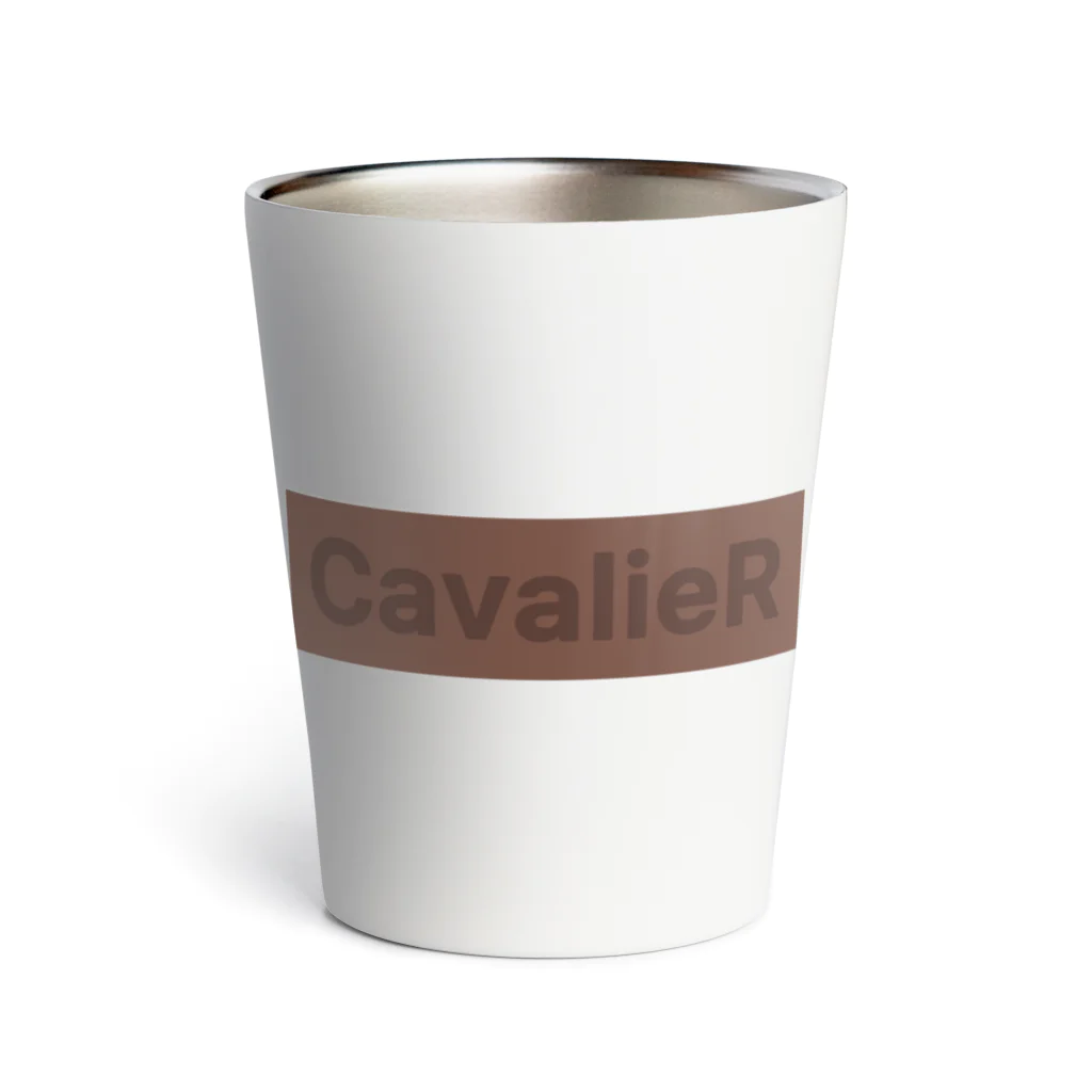 CavalieR【キャバリアール】のCavalieR ボックスロゴ (ルビー) サーモタンブラー